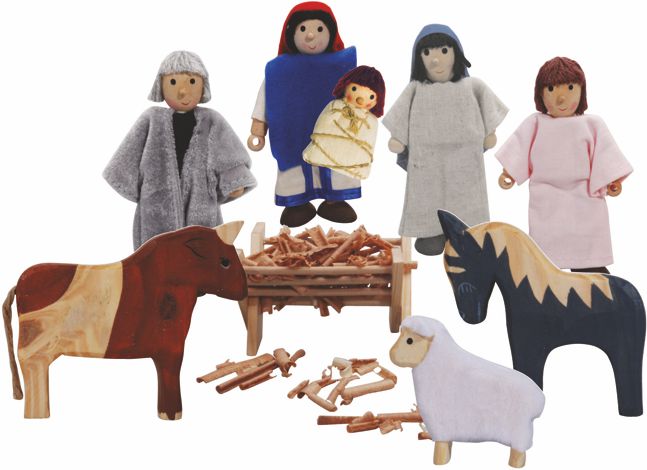 Winzling-Set Weihnachtsgeschichte 9 Teile